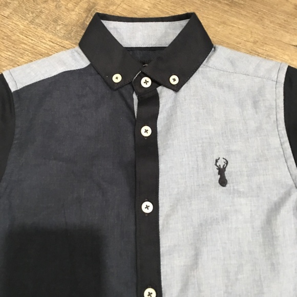 Next Colorblock Buttondown Shirt 6 - Picture 2 of 5